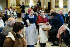 DSF8453 Una Tamborrada Infantil a punto y con 203 niños más