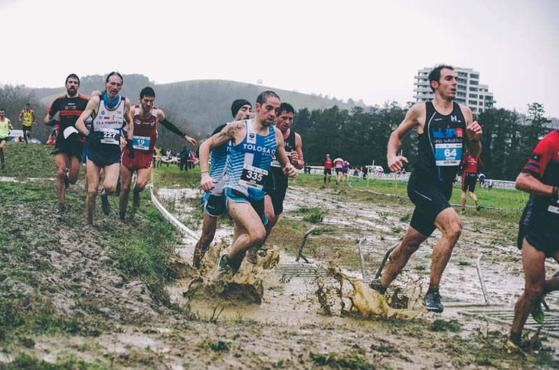 IMG3757 Frío, viento, tormenta y granizo convierten el Cross Internacional de San Sebastián en una gesta