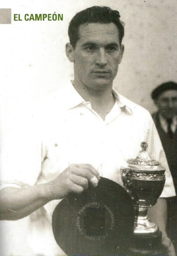 Eibar y la Diputación homenajearán al pelotari Miguel Gallastegui 2 Miguel Gallastegui Eibar y la Diputación homenajearán al pelotari Miguel Gallastegui