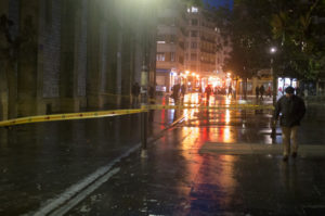 tormenta1 Numerosas incidencias en Donostia en las últimas horas