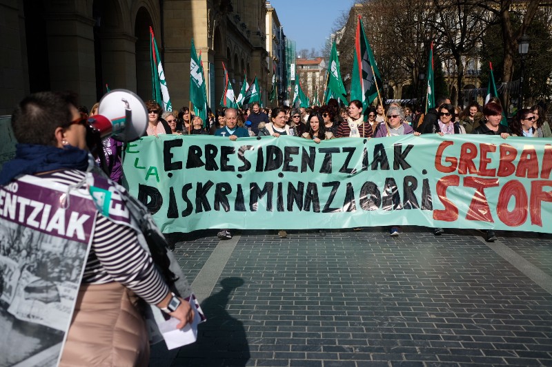 2019 0220 11524700 Residencias: ELA convoca 27 días más de huelga en dos tramos entre abril y mayo