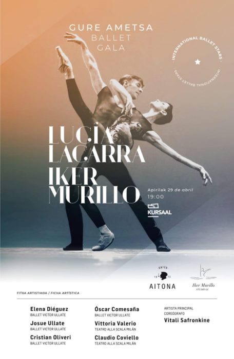 Cartel Gala Gure Ametsa Lucía Lacarra e Iker Murillo dirigirán la Gala 'Gure Ametsa' en el Kursaal