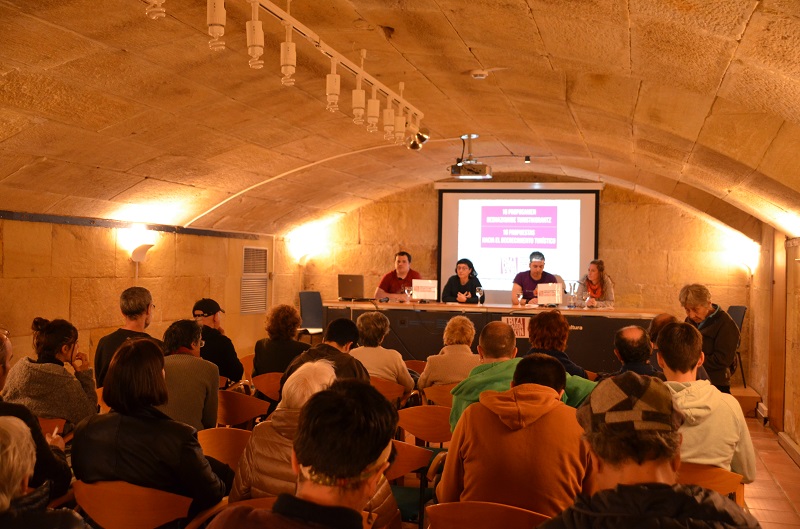 16prop02 1 BiziLagunEkin lanza 16 propuestas contra el modelo turístico de Donostia