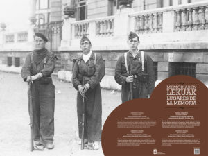 60x80 Azulejos Donostia def 2 2 Donostia señala en sus calles cinco lugares representativos de la Guerra Civil y la dictadura