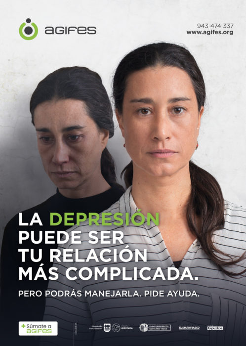 Cartel cast Depresión: Agifes encara una campaña para hacer frente a "cifras alarmantes"