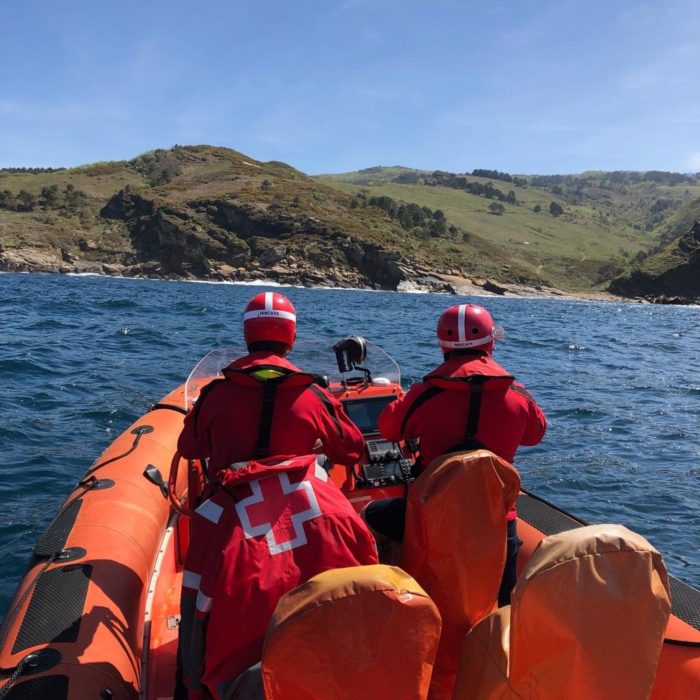 Cruz Roja Hondarribia Aparece un cadáver en la zona de Punta Turulla, Jaizkibel
