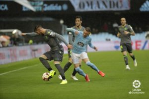 Duro palo del Celta a la Real Sociedad (3-1) 5 Real Celta1 Duro palo del Celta a la Real Sociedad (3-1)