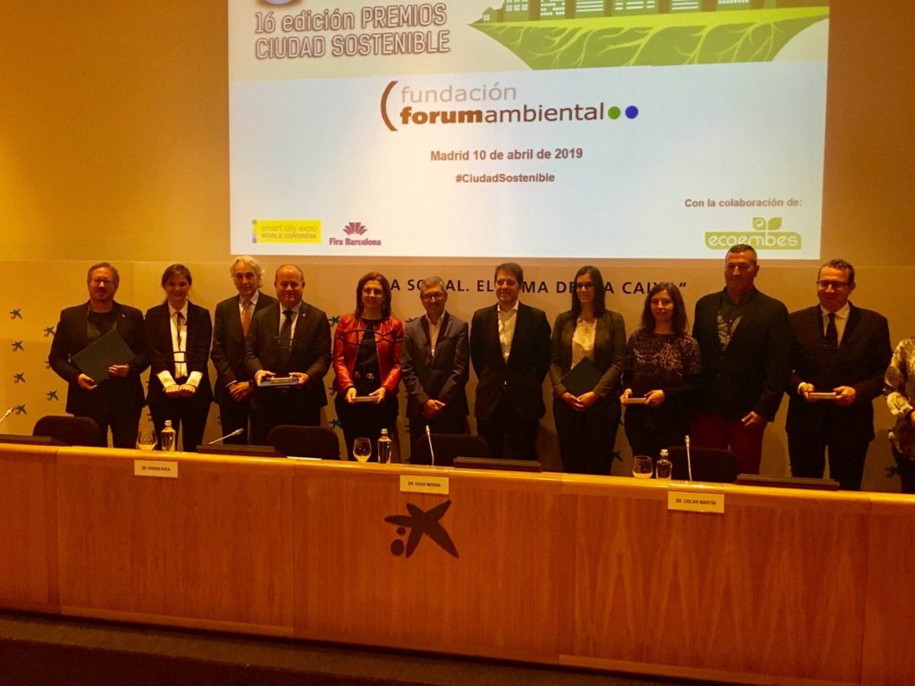 Donostia, Premio Ciudad Sostenible en la categoría de Adaptación al cambio climático 13 forum ambiental Donostia, Premio Ciudad Sostenible en la categoría de Adaptación al cambio climático