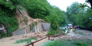 Agua lezo 300x150 - La lluvia se debilita tras provocar un reguero de incidencias en Gipuzkoa