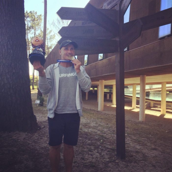 Aitor Francesena Francesena y Mugerza se llevan el Campeonato Europeo de surf adaptado