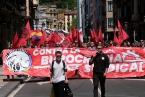 DSCF4516 800x533 Reivindicaciones en Donostia con la precariedad laboral en la mira