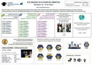 Kutxa Fundazioa también celebra el Día Internacional de los Museos 3 Eureka Kutxa Fundazioa también celebra el Día Internacional de los Museos