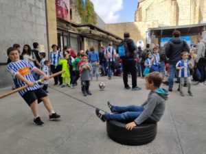 IMG 20190511 WA0014 Clamor en la plaza de la Trinidad para empujar a las chicas de la Real Sociedad