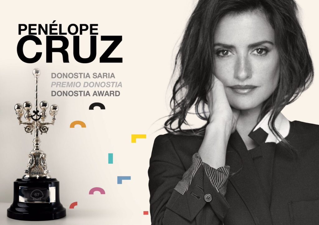 Penélope Cruz recibirá el Premio Donostia el 27 de septiembre en el Kursaal 10 Penelope Cruz Penélope Cruz recibirá el Premio Donostia el 27 de septiembre en el Kursaal