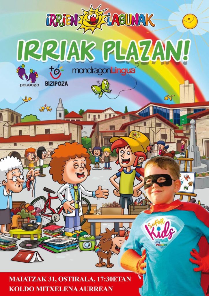 irriak plazan El Buen Pastor acogerá una fiesta infantil para acercar la realidad de los niños 'especiales'