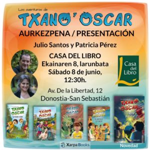 Casa del libro 300x300 - 'Txano y Óscar' se enfrentan a su quinta aventura ganando adeptos en todo el mundo
