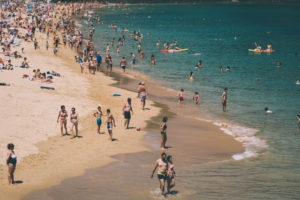 DSCF4111 Los donostiarras no se esconden del calor