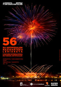fuego 211x300 - Semana Grande, Regatas, Euskal Jaiak y los fuegos ya tienen su cartel