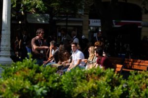 2019 0710 17362400 800x533 Las cámaras de Woody Allen se trasladan hoy del ambiente koxkero al Palacio Miramar