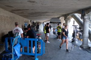 2019 0723 08154700 800x533 La Concha, hermoso escenario para Woody Allen en una mañana cinematográfica