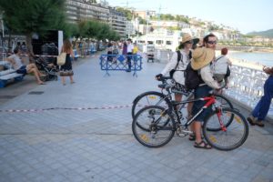 2019 0723 09404500 800x533 La Concha, hermoso escenario para Woody Allen en una mañana cinematográfica