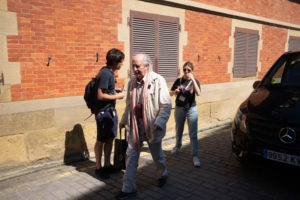 Tras la reserva del Palacio Miramar, el rodaje de Woody Allen vuelve a la calle 7 DSCF8669 Tras la reserva del Palacio Miramar, el rodaje de Woody Allen vuelve a la calle