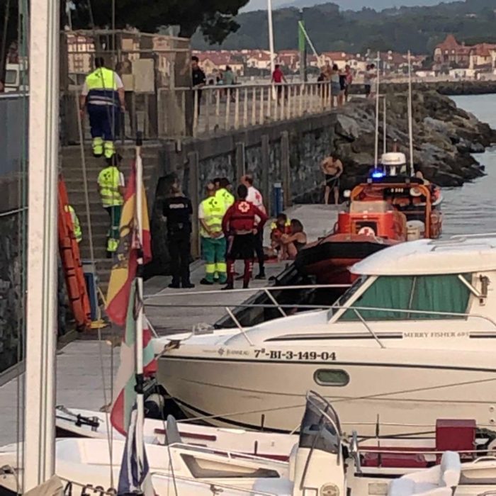 Hondarribia ahogado Fallece un francés ahogado en una cala de Hondarribia