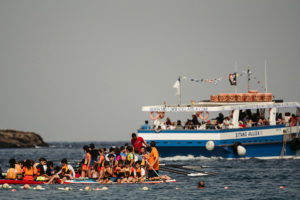 DSCF7720 Exhibición de tenis en la Bahía de la Concha