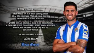 Osasuna y Real Sociedad hacen oficial la marcha de Navas 3 Raul Navas Osasuna y Real Sociedad hacen oficial la marcha de Navas