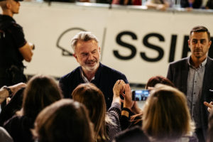 DSCF6068 Sam Neill llega al Festival de San Sebastián para defender 'Blackbird' en la inaguración