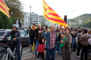 2019 1019 16573500 1024x683 Multitudinaria manifestación en Donostia contra la sentencia del 'procés'