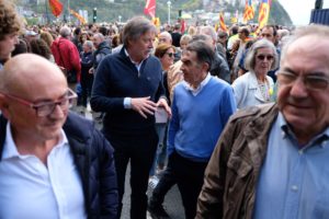 2019 1019 17221900 1024x683 Multitudinaria manifestación en Donostia contra la sentencia del 'procés'