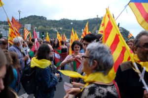 2019 1019 17235400 1024x683 Multitudinaria manifestación en Donostia contra la sentencia del 'procés'