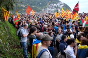 2019 1019 17255800 1024x683 Multitudinaria manifestación en Donostia contra la sentencia del 'procés'