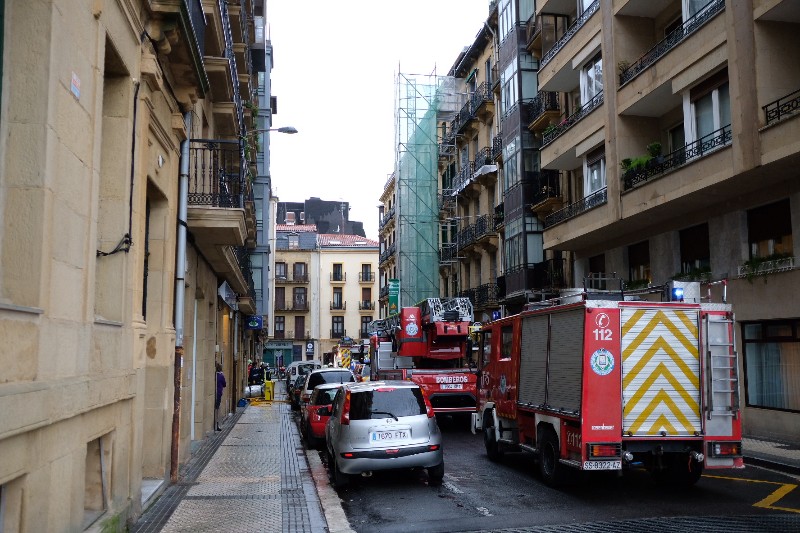 2019 1024 09562800 Prisión provisional sin fianza para el detenido por el incendio de General Jauregi