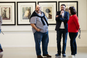 DSCF0125 Los grabados fantásticos de Roland Topor están ya en Kutxa Kultur Plaza