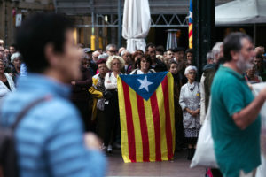 DSCF7399 La sentencia del procés tiene eco en el Boulevard donostiarra