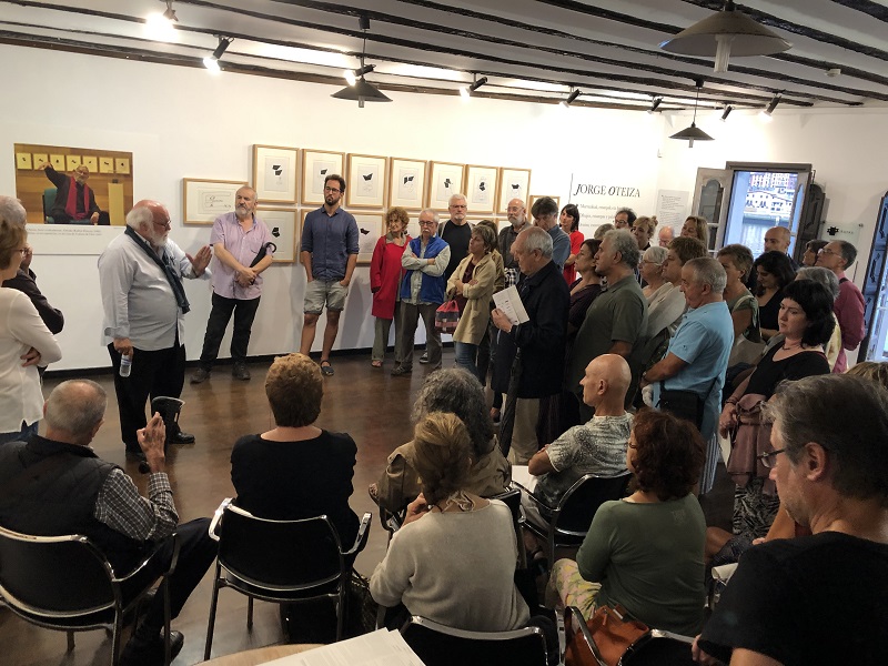 Oteiza Pasaia Más de 3.000 personas visitan la exposición de Oteiza en Pasaia