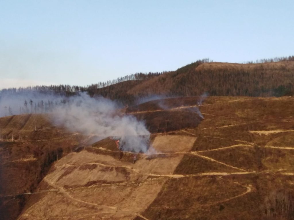 Elgoibar incendio El incendio de Elgoibar quemó más de 20 hectáreas