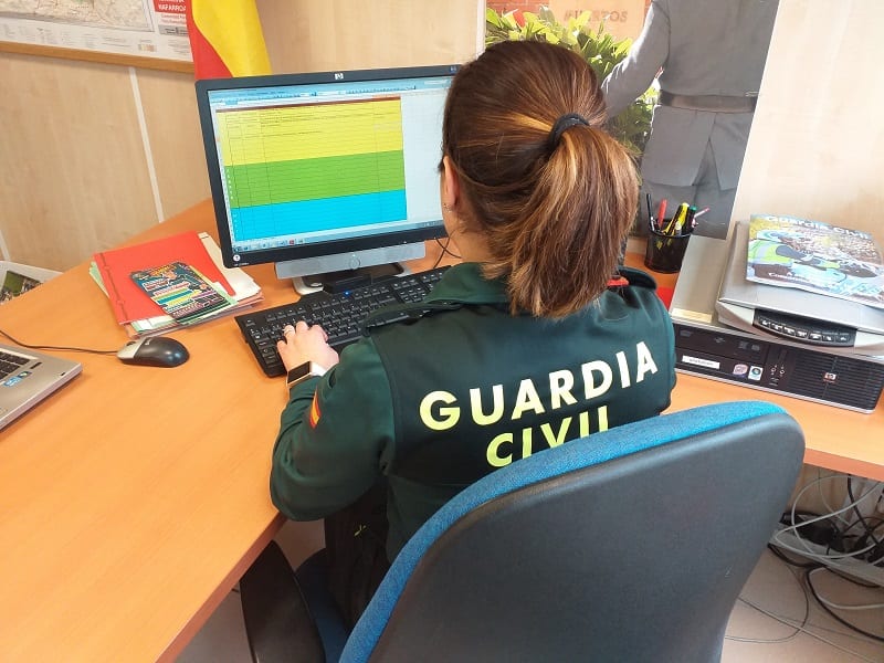 Imagen de archivo. Foto: Guardia Civil