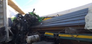 Zumarraga3 Catorce personas heridas, dos graves, en el accidente múltiple de la A-636 (Zumarraga)