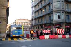 2020 0201 18555000 800x533 1 "El corte en la calle San Martín ha funcionado", valoran desde Movilidad