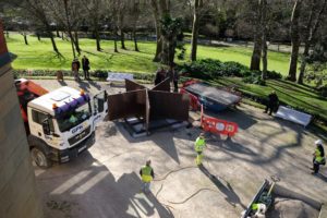 2020 0206 14184300 800x533 1 El Palacio Miramar abraza ya el Pentágono de Richard Serra