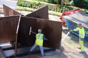 2020 0206 14365000 800x533 1 El Palacio Miramar abraza ya el Pentágono de Richard Serra