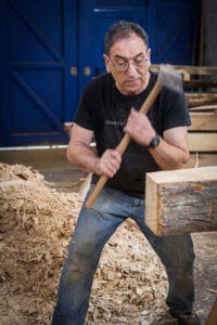 ESTEBAN GOZATEGI EUSKAL HERRIKO AZKENEKO ONTZIGILEA ALBAOLA 6614 El último carpintero de ribera se jubila en Albaola