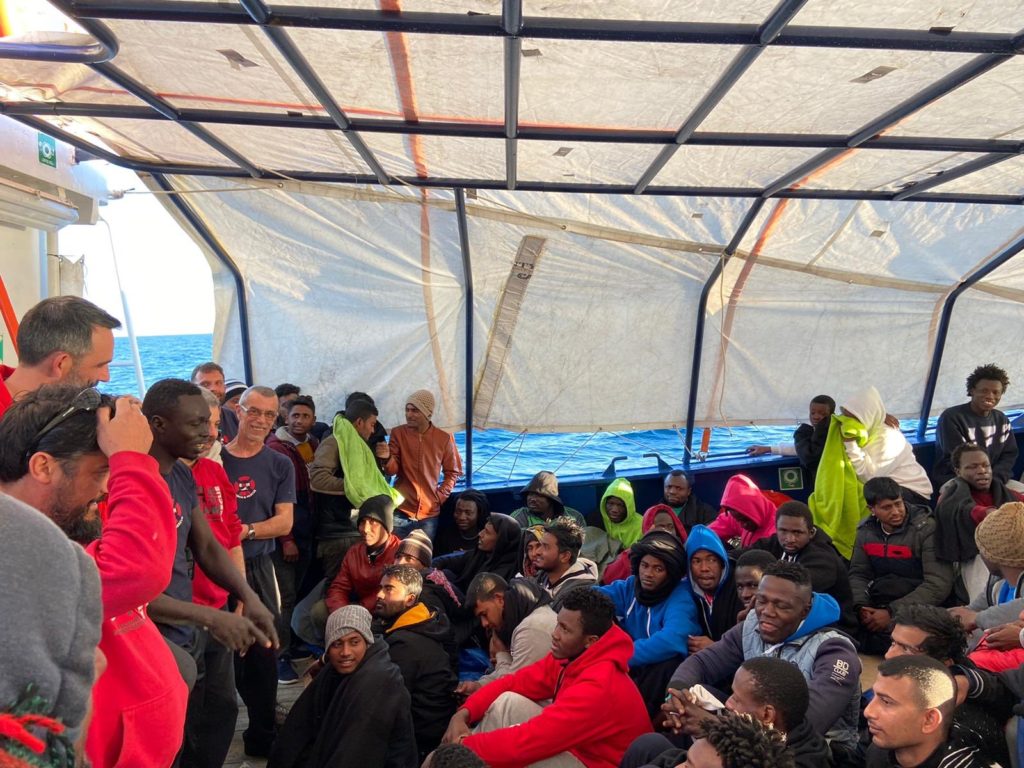 El Aita Mari desembarcará a las personas rescatadas en el puerto de Mesina 9 SMH puerto por fin El Aita Mari desembarcará a las personas rescatadas en el puerto de Mesina
