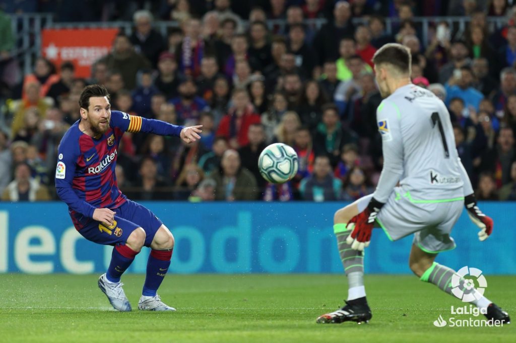 Barcelona REal Sociedad Un penalti poco claro le da la victoria al Barça frente a la Real Sociedad