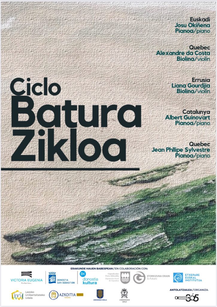 Arranca "Batura Zikloa", con música vasca y obras internacionales 23 ESNX8xiXkAAgXK Arranca "Batura Zikloa", con música vasca y obras internacionales