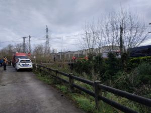 IMG 20200308 WA0010 Tres desaparecidos en el Urumea tras caer su coche esta noche en Hernani