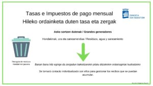 tasas5 El Ayuntamiento de Donostia aprueba un nuevo calendario para el pago de impuestos